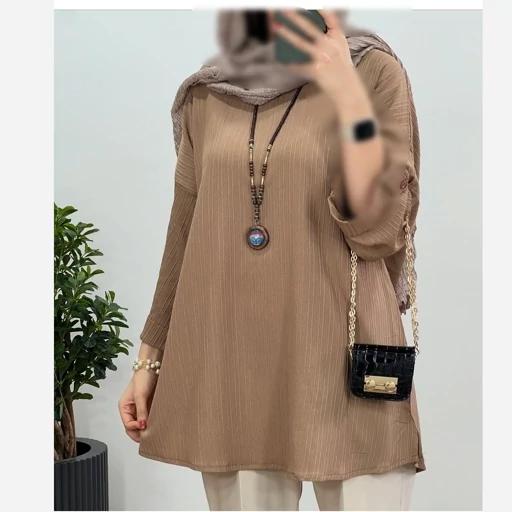 NIVj9p4xzcsHxEeXkoP7rOknIz2XTWH3ij0lOAWyr44CWn0HsO.jpg_512X512X70.jpg تونیک جلو بسته زنانه خنک تابستانه 34 تا 60 - تصویر 1