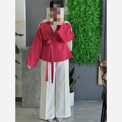 TS4DyH6jILemQWiHaTgmDJ7mFwGotUMSeOQDqstxkFpg3kCxTS.jpg_512X512X70.jpg کت و شلوار اسپرت زنانه مدل کمربندی در رنگ بندی سایز بندی - تصویر 1