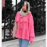 شومیز مانتویی خنک تابستانه در سایز بندی - تصویر 6