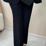 کت و شلوار زنانه و دخترانه جنس سوپر مازراتی در رنگ بندی - تصویر 3