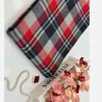 پارچه چهارخونه پشمی سپاهان پاییزه زمستانه عرض 150 بدون پرزدهی - تصویر 3