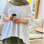 تونیک و شومیز مانتو تابستانی و خنک زنانه و دخترانه - تصویر 4
