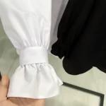 شومیز آستین چین دار زنانه و دخترانه در رنگ بندی و سایزبندی - تصویر 3