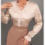 پارچه ساتن پلنگی عرض 1.5 درجه یک بدون آبرفت و پرزدهی - تصویر 10