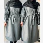 مانتو بلند دانشجویی زنانه دخترانه درجه یک - تصویر 4
