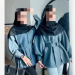 مانتو زنانه دخترانه دانشجویی اداری مدل ثریا جنس پرشیا - تصویر 4