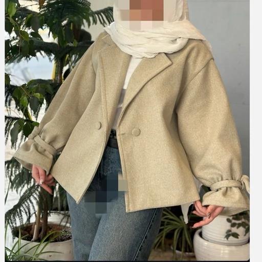 iK70ejokv82difZoV717VCI5fm2kA6BdOHpou5SNuHSISPmqBt.jpg_512X512X70.jpg پالتو فوتر زنانه دخترانه آستین گره بندی عروسکی در رنگ بندی سایزبندی - تصویر 1