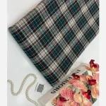 پارچه چهارخونه پشمی سپاهان پاییزه زمستانه عرض 150 بدون پرزدهی - تصویر 7