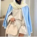 مانتو فانتزی نوار کنفی دخترانه زنانه در رنگ بندی - تصویر 3