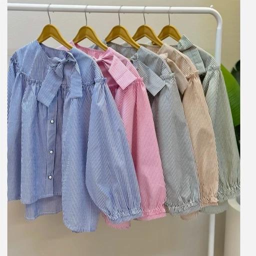 q0Tb0b5uA6kLq6IfE9piPpTh4nRliMAzg6iJ5NUTGpiv87WuVg.jpg_512X512X70.jpg شومیز خنک و تابستانه عروسکی راه راه - تصویر 1