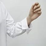 شومیز بیسیک زنانه و دخترانه سفید و مشکی در سایزبندی - تصویر 3