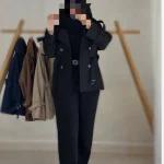 ترنچ کت کوتاه پاییزه - تصویر 5